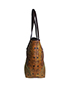 Snake Print Studded Tote, side view